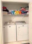 Washer and dryer conveniently located on the main level